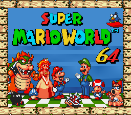 Super Mario World 64 (Unl) background