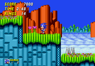 Sonic the Hedgehog 2 (Simon Wai prototype) background