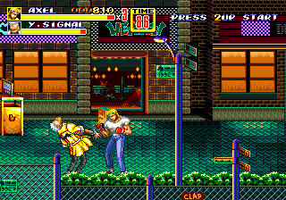 Streets of Rage 2 (USA) background