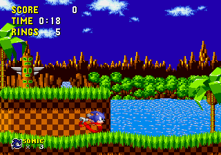 Sonic the Hedgehog ZX background