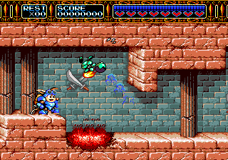 Rocket Knight Adventures (Japan) background