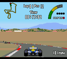Nigel Mansell's World Championship Racing (Europe) background
