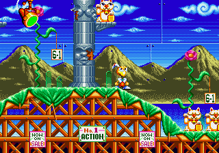 Dynamite Headdy (Japan) (Beta) background