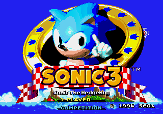 Sonic 3 Mania Style background