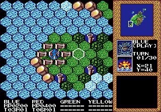 Master of Monsters (Japan) background