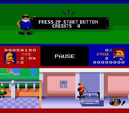 Bonanza Bros. (USA, Europe) background