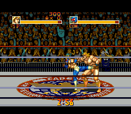 Saturday Night Slammasters (Europe) background