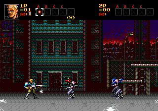 Contra - Hard Corps (USA) background