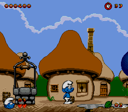 Smurfs, The (Europe) (En,Fr,De,Es,It) background