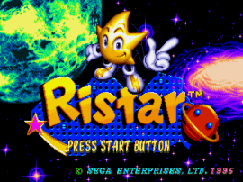 Ristar (USA, Europe) (August 1994) background