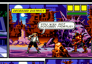 Comix Zone (USA) (Beta) background