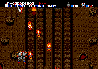 Musha Aleste - Full Metal Fighter Ellinor (Japan) background