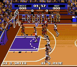 Tecmo Super NBA Basketball (USA) background