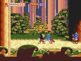 World of Illusion Starring Mickey Mouse and Donald Duck (USA) background