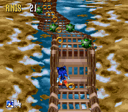 Sonic 3D Blast (USA) (Beta) background