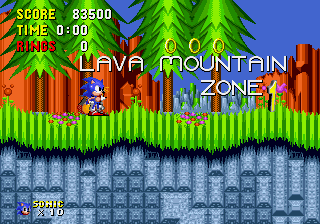 New Sonic 2 Adventures background