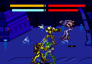 Cyborg Justice (USA, Europe) background
