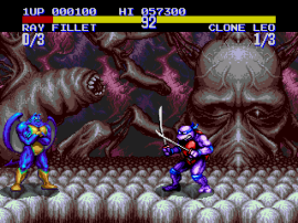 Teenage Mutant Ninja Turtles - Tournament Fighters (USA) background