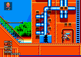 James Bond 007 - The Duel (USA) background