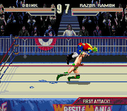 WWF WrestleMania - The Arcade Game (USA) background