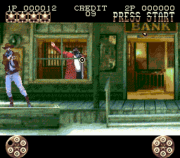 Lethal Enforcers II - Gun Fighters (Europe) background