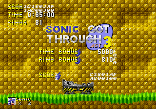 Sonic Mega Mix (S1 Hack) background