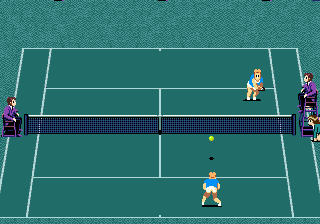 GrandSlam - The Tennis Tournament '92 (Japan) background