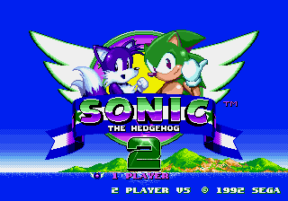 Ameythist Sonic 2 V1 (SHC2024 Project) background