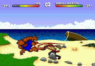 Brutal - Paws of Fury (Europe) background