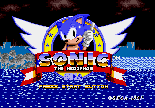 Sonic Early Sonic 4 Beta background
