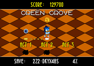 Sonic 3D: Director's Cut background