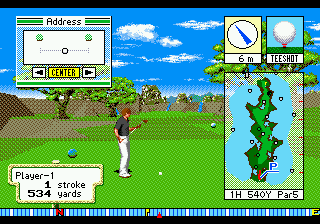New 3D Golf Simulation Devil's Course (Japan) background