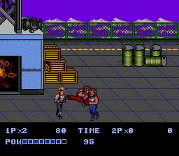 Double Dragon II - The Revenge (Japan) background