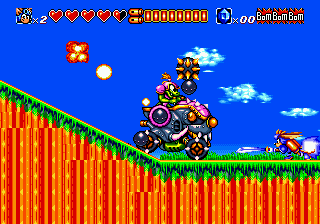 Sparkster (USA) background