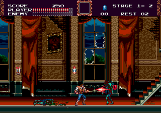 Castlevania - The New Generation (Europe) (Beta) background