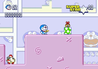 Doraemon - Yume Dorobou to 7 Nin no Gozans (Japan) background