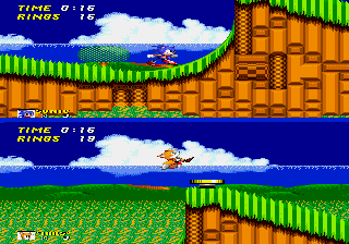 Sonic 2 Mania Style background