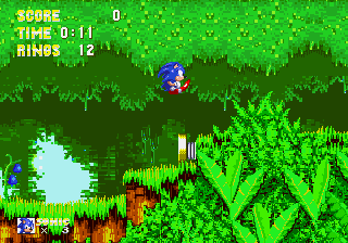 Sonic 3 Hyper Sonic background