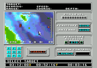 688 Attack Sub (USA, Europe) background