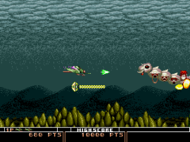 Bio Hazard Battle (USA) (Beta) background