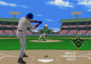 Frank Thomas Big Hurt Baseball (USA, Europe) background