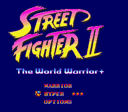 Street Fighter II: The World Warrior+ background