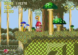 Toei Sonic 3 & Knuckles background