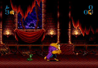 Beauty and the Beast - Roar of the Beast (USA) background