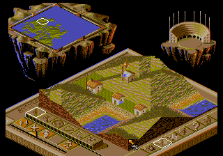 Two Tribes - Populous II (Europe) background