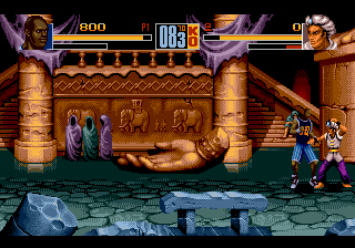 Shaq Fu (USA, Europe) background