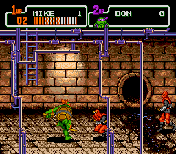 Teenage Mutant Hero Turtles - The Hyperstone Heist (Europe) background