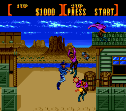 Sunset Riders (USA) background