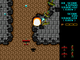 Fire Shark (Europe) background