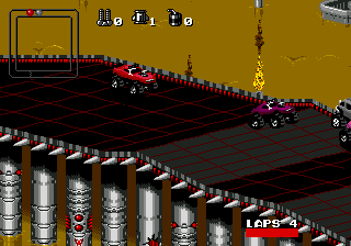 Rock n' Roll Racing (USA) background